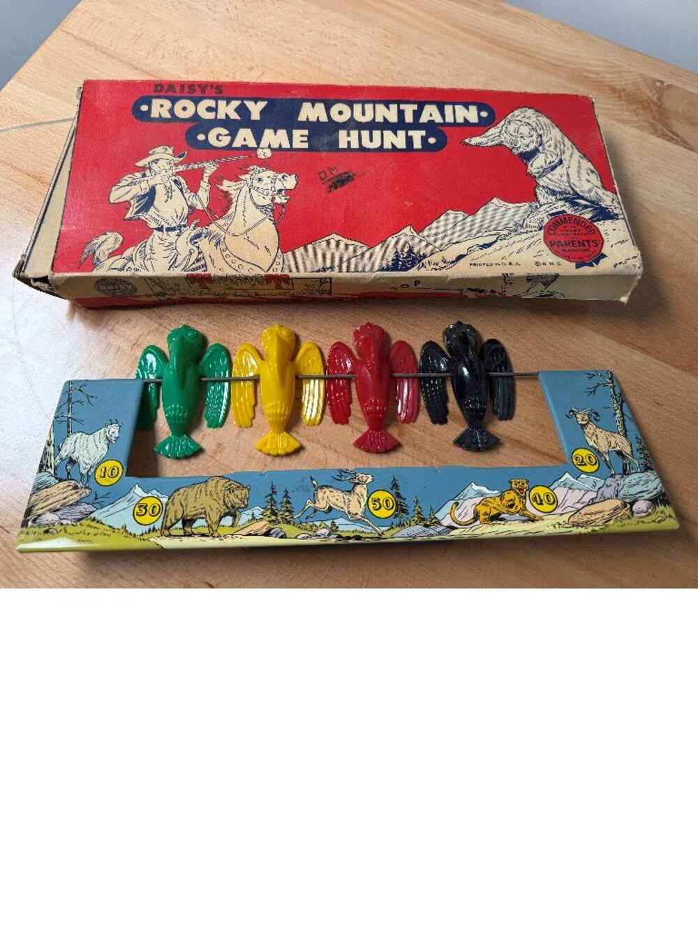 Vintage Daisy Rocky Mountain Game Hunt, 1950s